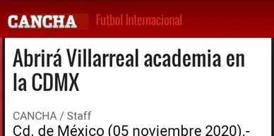 Nota de Cancha