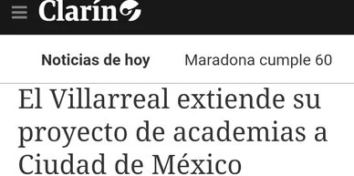 Nota de Clarín